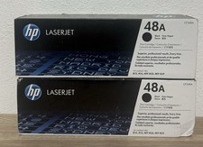 HP 48A Black Original LaserJet Toner Cartridge - CF248A - Lot Of 2