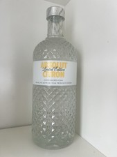 Absolut Vodka Glimmer Citron 750 ml US Version Limited Edition