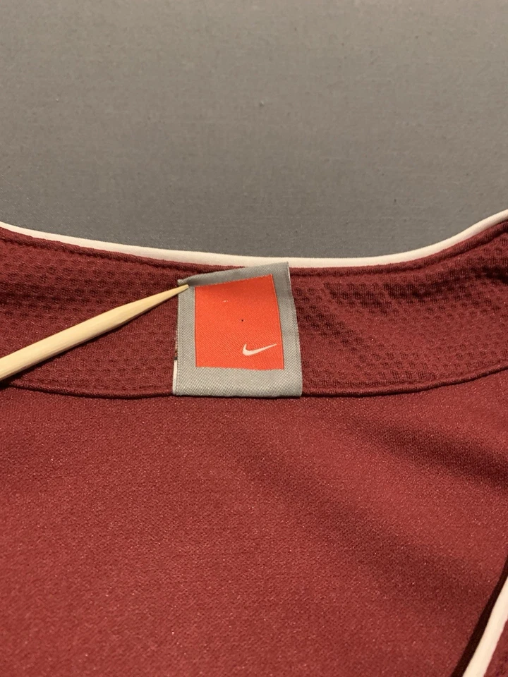 Camiseta deportiva de softbol vintage Nike Florida Seminoles XL granate réplica NCAA FSU Foto 4 de 4