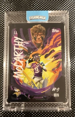 2025 Topps Chrome J.J. McCarthy Base (RAW)