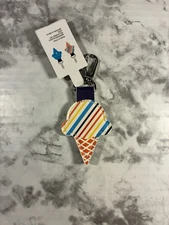 ALDI Quarter Holder Keeper Keychain Ice Cream Cone Gear Capsule Collection 2024