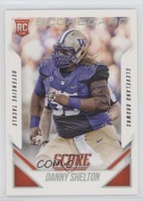 2015 Score Rookie Scorecard Signatures Danny Shelton #354 Auto 0q3