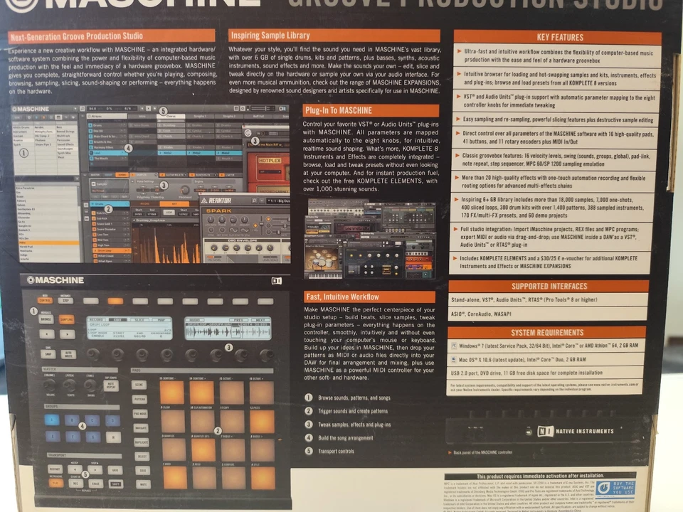 Native Instruments MASCHINE TOP!