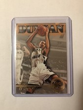 Tim Duncan Rookie Card 1997 Press Pass #45 Checklist San Antonio Spurs!. rookie card picture