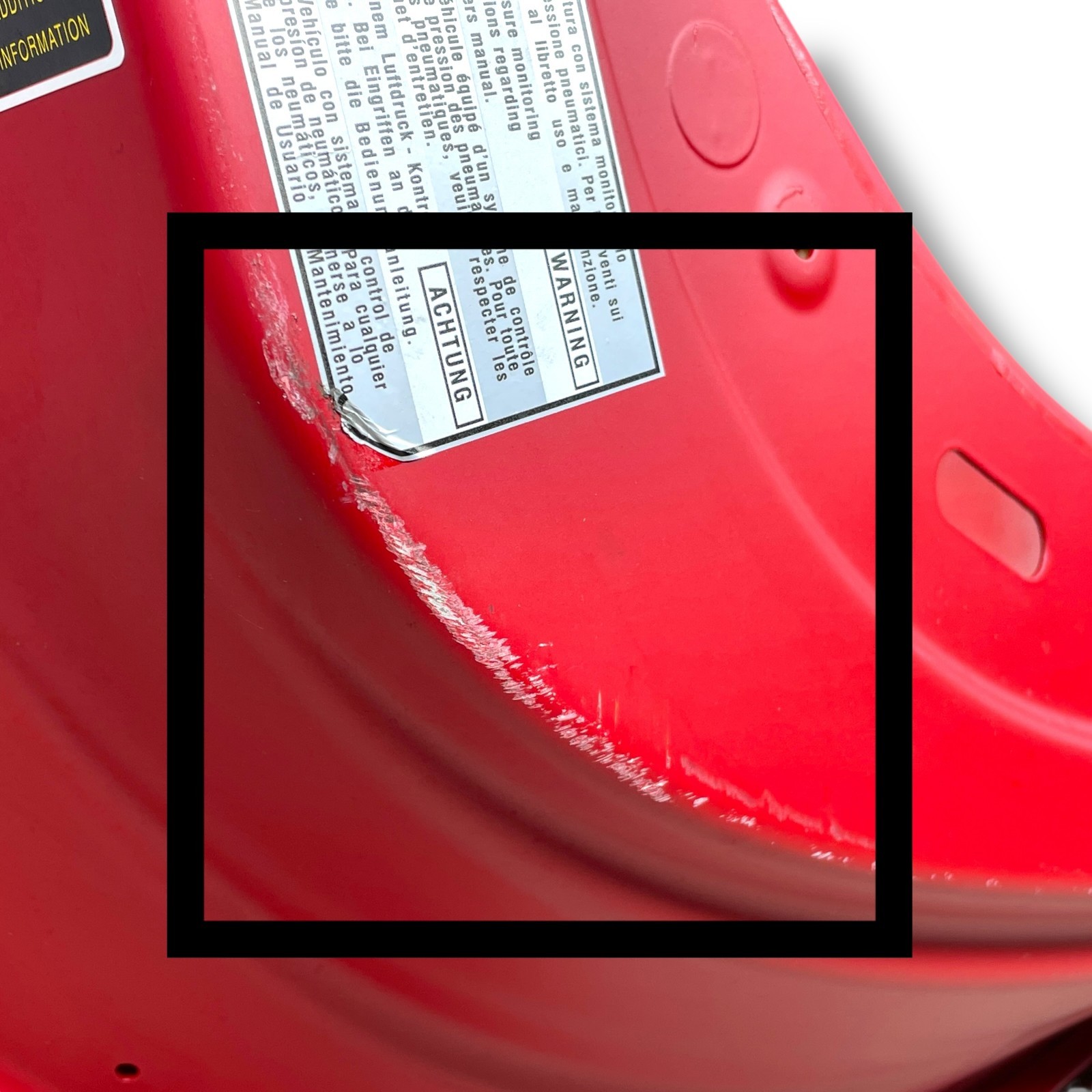 Ferrari SF90 Stradale F173 2019-2024 Left Driver LH Door Shell OEM Damaged*