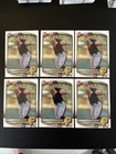 2025 Bowman Draft Konnor Griffin BD-102 6 Paper Base Card Lot Pirates