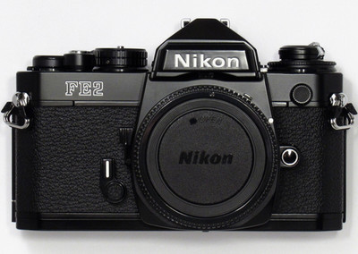 NEW, UNUSED Nikon FE2 35mm SLR BLACK Camera W/ Titanium Shutter We Are US Seller