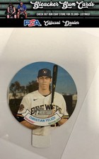 2021 Topps Heritage 12 Christian Yelich 1972 Topps Candy Lids