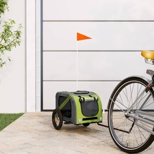 Fahrradanhänger Hunde Hundeanhänger Hundetransporter Oxford-Gewebe Eisen vidaXL Fahrradanhänger Hunde Hundeanhänger Hundetransporter Oxford-Gewebe Eisen vidaXL