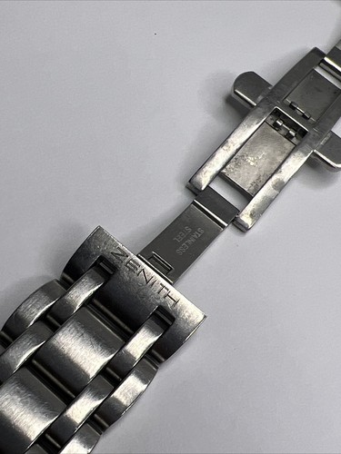 ZENITH Rainbow Flyback 01/02.0470.405 Watch Bracelet 20mm End Links -PLEASE READ - Picture 11 of 11