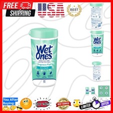 Fragrance-Free Hand  Face Wipes - Pediatrician Tested for Sensitive Skin, 40 Ct