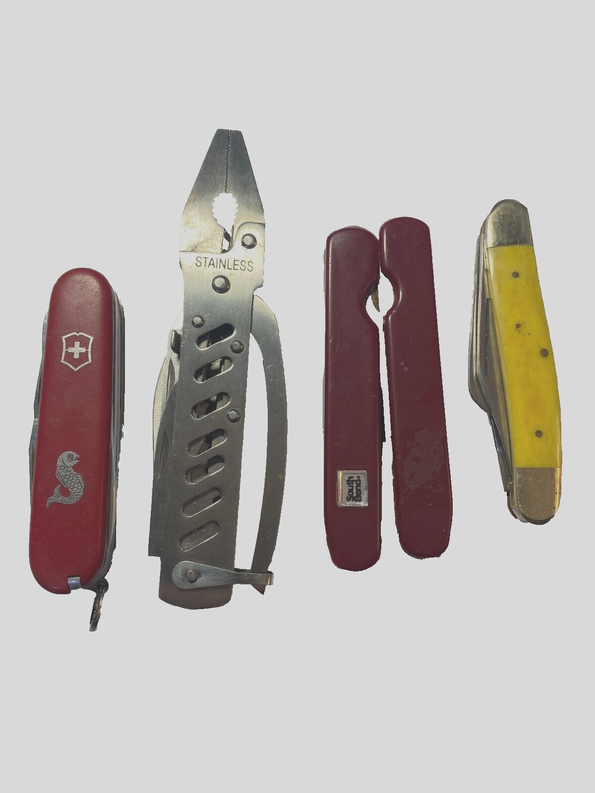 A Lot of Four Folding Knives eBay