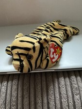 Ty Beanie Baby Stripes The Tiger With Tags