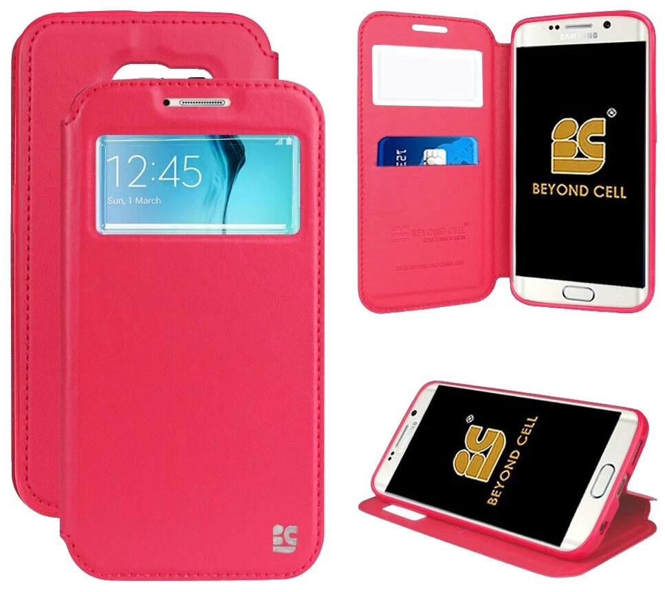 Teléfono celular casos Billetera con Bolsillo Tarjeta para Samsung Galaxy S6 edge+