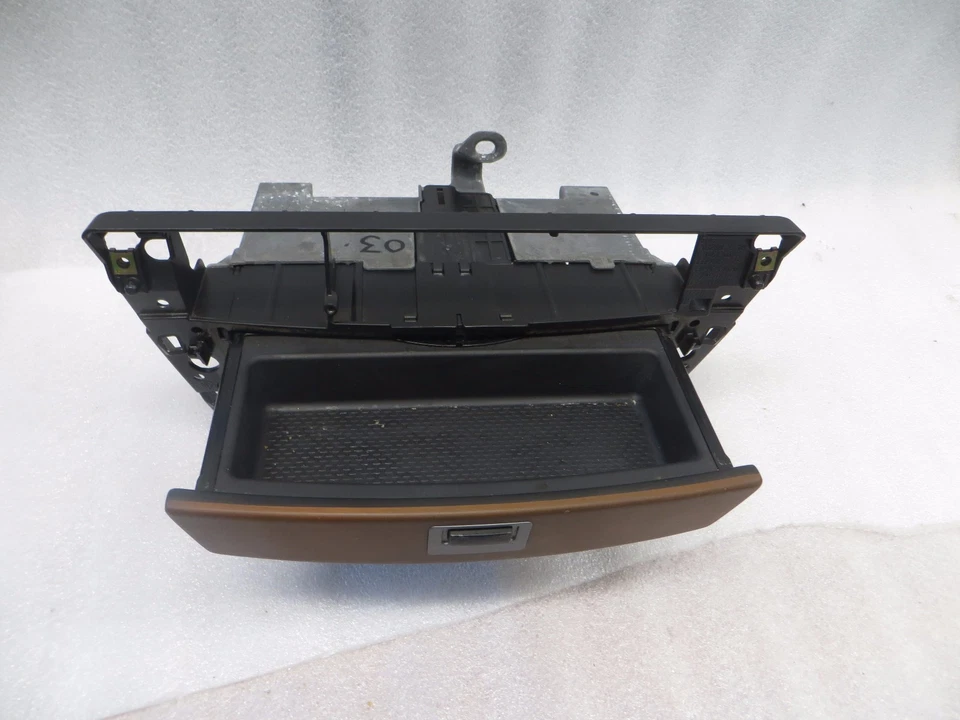 BMW 745Li 2002-2005 tablero madera moldura almacenamiento centro de ceniza 7032886 OEM TP61021 Foto 2 de 4