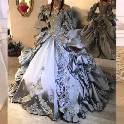 Fantasy Princess Gothic Quinceanera Dresses Lace Prom Party Gown vestidos de