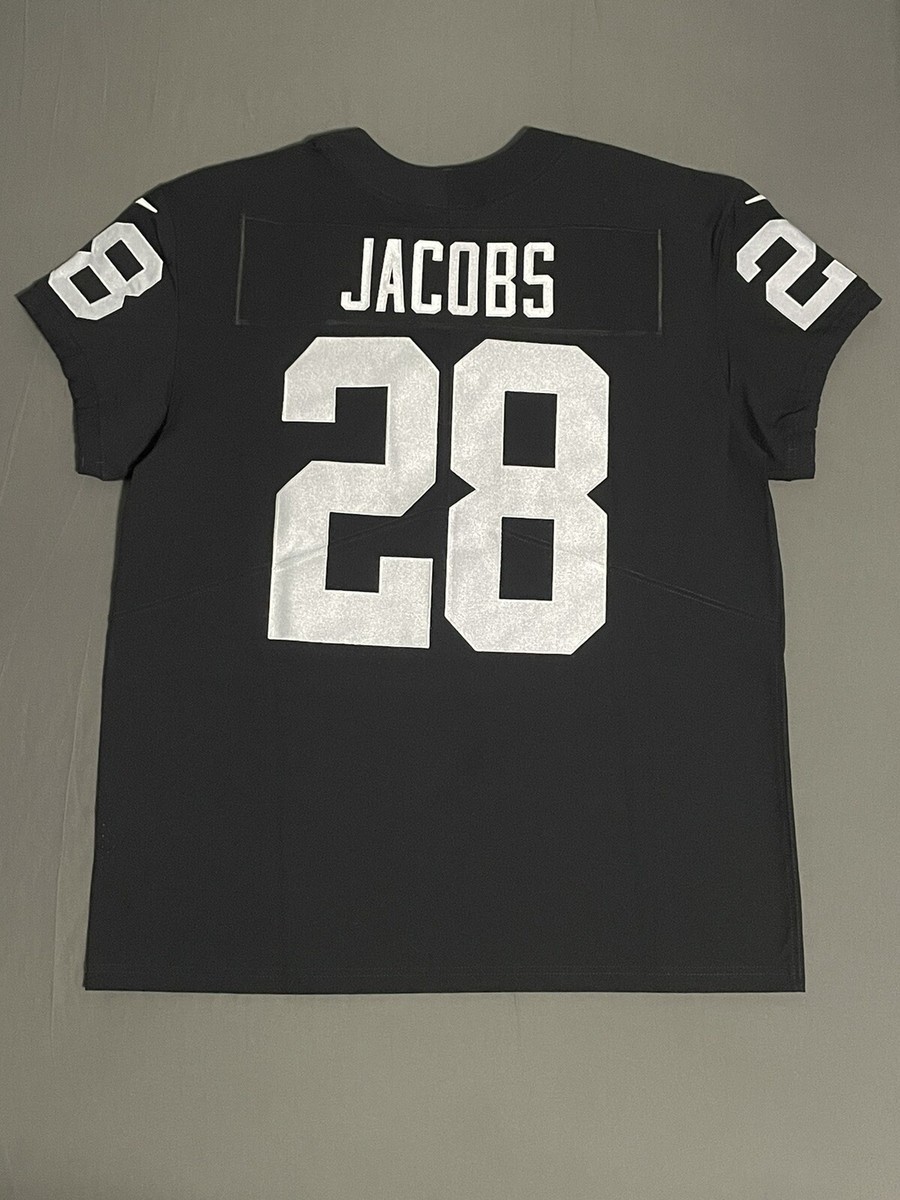 NWT Nike Elite NFL Raiders Josh Jacobs #28 On-Field Jersey 57NM