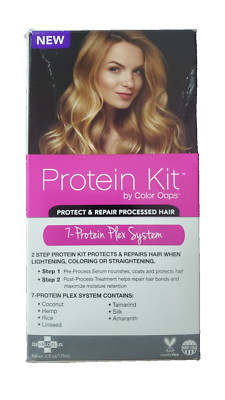 Hair Treatment for women, Color Oops Protein Kit. 7-Protein Plex System.(GS07)