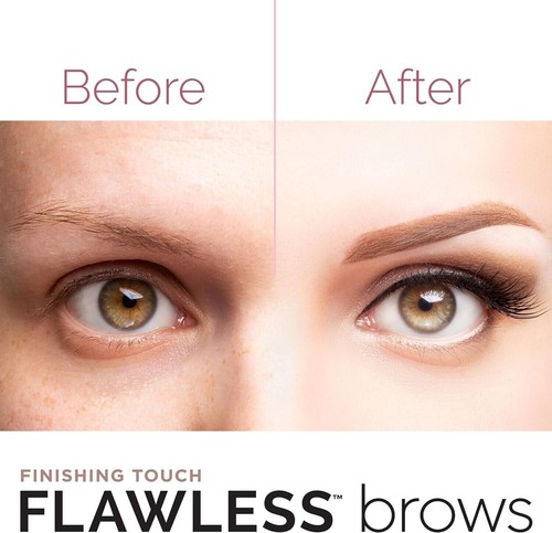 2er Pack Finishing Touch Flawless Brows Augenbrauen Haarentferner mit LED Licht - Bild 5 von 8
