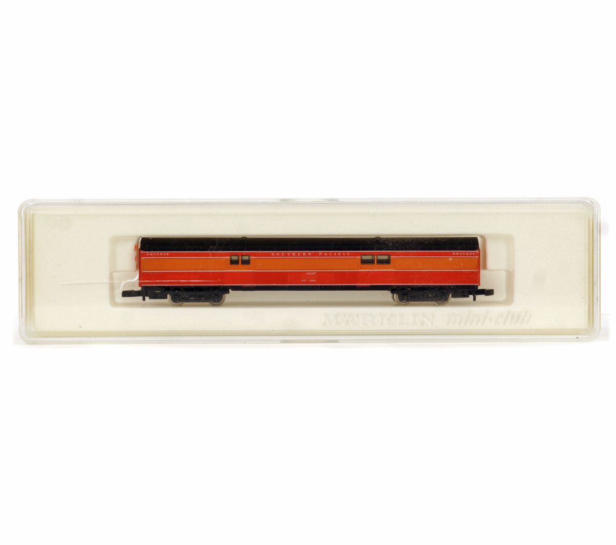 Märklin mini-club Zゲージ Southern Pacific MARKLIN MINI-CLUB 8788 Z GAUGE Southern Pacific Daylight Baggage