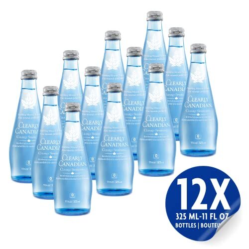 Clearly Canadian Clearly Sparkling Spring Water Beverage Natural