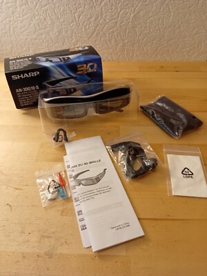 3D Brille   Sharp AN-3DG10-S  -NEU- (nur für fotozwecken ausgepackt)