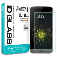 Protector de pantalla de vidrio templado para LG G5, Ringke Invisible Defender