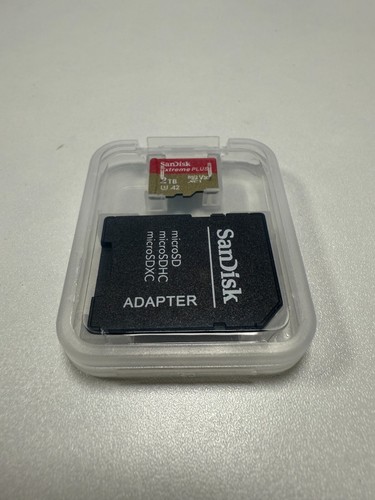 Carte mémoire SANDISK EXTREME Plus 1 To Micro SD MicroSDXC classe 10 V30 A2 UHS-I U3 - Photo 26 sur 34