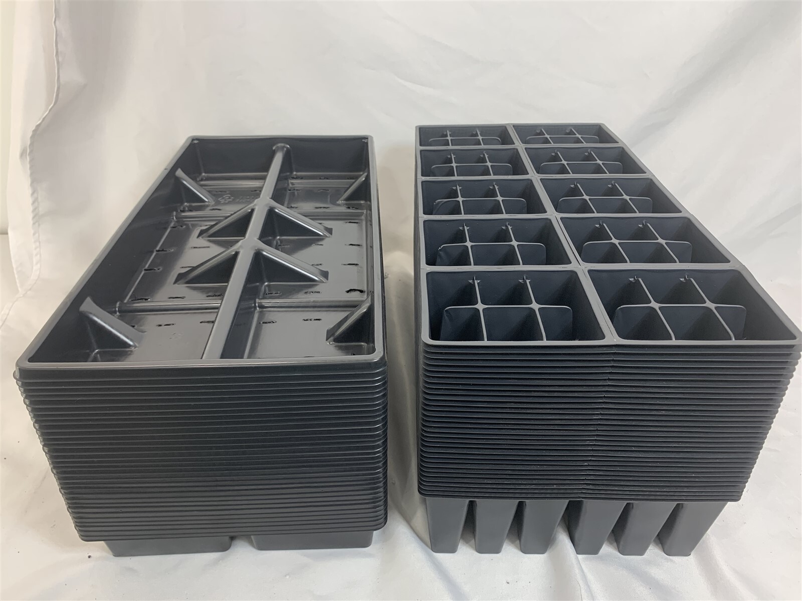 60 Cell Seed Starting Inserts/Trays Garden Flat Seeds Herb 3 1/2" Deep 30 Count