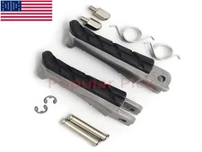 For Honda NC700 NC700X 2012-2017 Front Rider Footrests Foot Pegs Bracket Fit