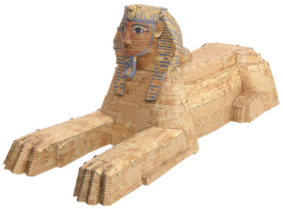 Fascinations Metal Earth Egypt Giza Plateau GREAT SPHINX OF GIZA 3D Model Kit