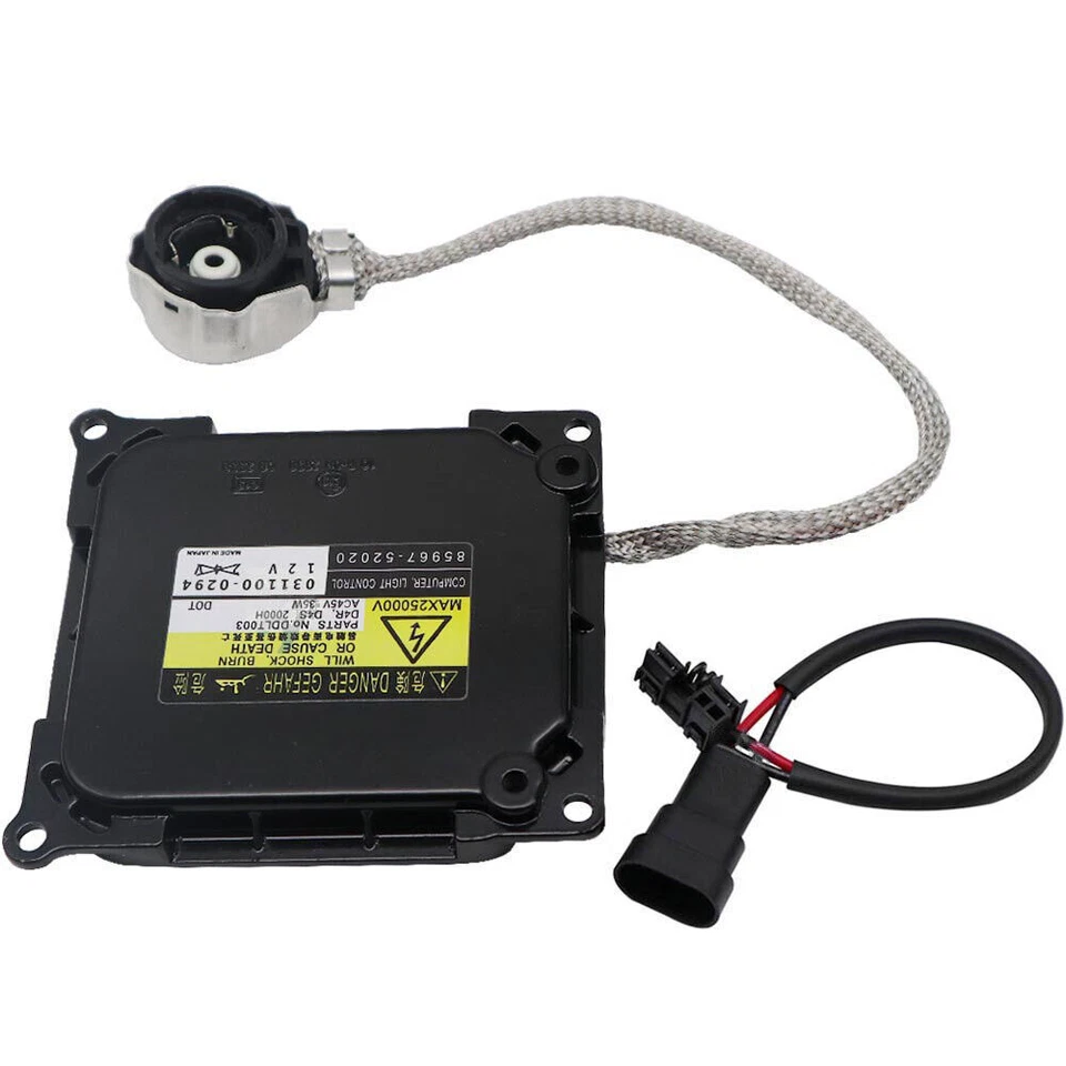 2X Encendedor de lastre de luz de xenón Hid 2006-13 Lexus IS 250 350 y bombilla D4S 6000K Foto 3 de 4