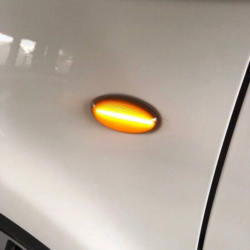 2x Dynamic LED Side Indicator Marker For Peugeot 107 206 307 Citroen C1 C2 C3 - Image 3 of 4