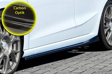 CUP Seitenschweller mit Wings V2 aus ABS für Seat Ibiza FR 6F KJ Carbon Optik