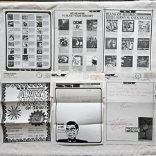 Lot #AFP: SST Records 1980s Mail Order Ephemera Catalogs & Correspondence Punk