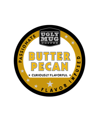 K-Cup Pods -Ugly Mug Coffee -Butter Pecan, Flavored Coffee, 96 ct. Free Shipping