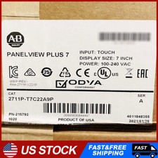 Allen Bradley New PanelView Plus 7 Graphic Terminal 2711P-T7C22A9P FREE SHIPING