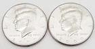 2000 P & D Kennedy Half Dollar Set (2 coins)  AVE CIRCULATED **FREE SHIPPING**