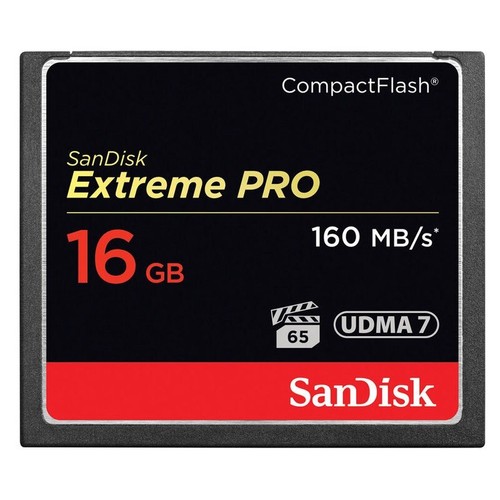 New SanDisk Extreme Pro 16GB 32GB 64GB Compact Flash CF Memory Card UDMA7 160MBs - Picture 2 of 10