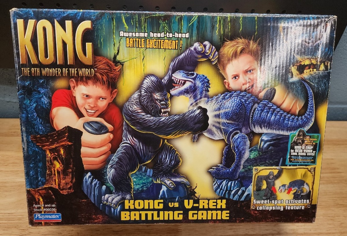 コングvs V-REX バトルゲーム　タカラ　未使用品 KONG 8th Wonder Of The World - KONG VS V-Rex Battling Game