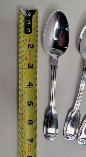 Gibson GIA19 Spoons Flatware Stainless Steel Set Of 4 Replacements 7" READ - Imagen 3 de 5