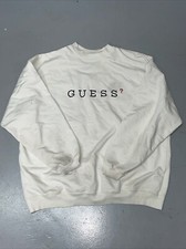 Vintage Guess Jeans Micro Stripe Sweatshirt 90s y2k USA Made m