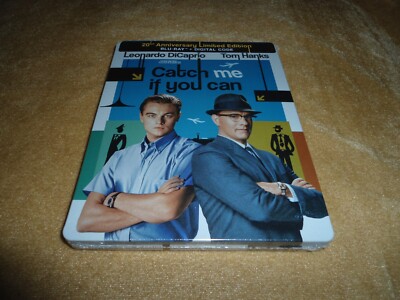 Catch Me if You Can (2002) [Blu-ray] LIMITED EDITION STEELBOOK (PLS C NOTES)