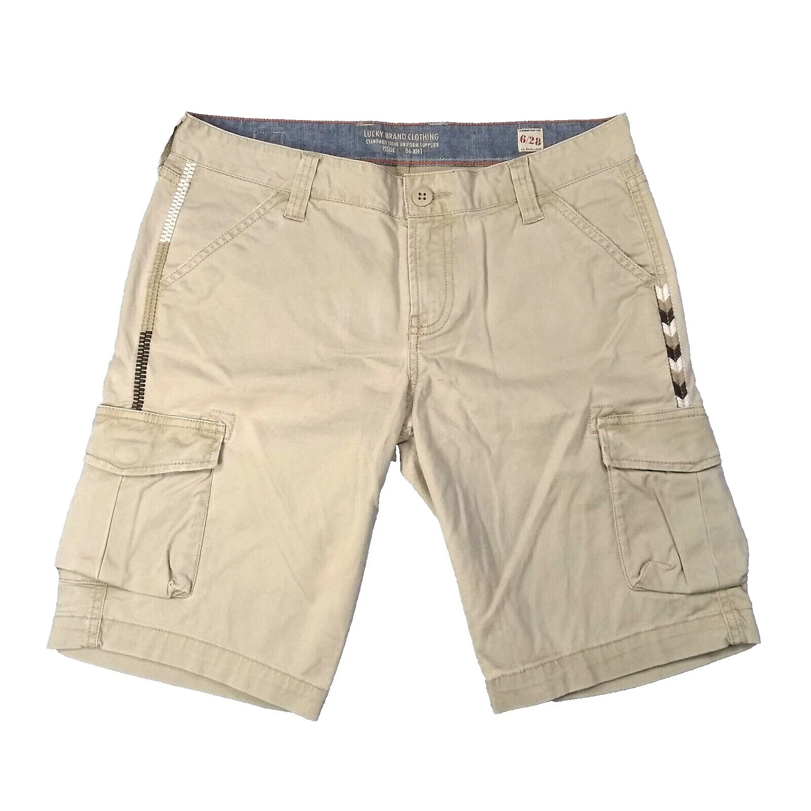 Lucky Brand Cotton Blend Cargo Shorts for Women