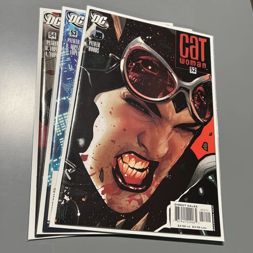 Catwoman #52-54 (DC 2006) Adam Hughes! 1st Helena Dubrouna