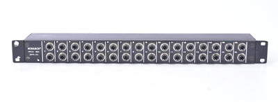 Monarch Patchbay Patchbox Patchpanel Patchfeld 32 Kanäle Klinke 6,3mm 19'' MPB-32