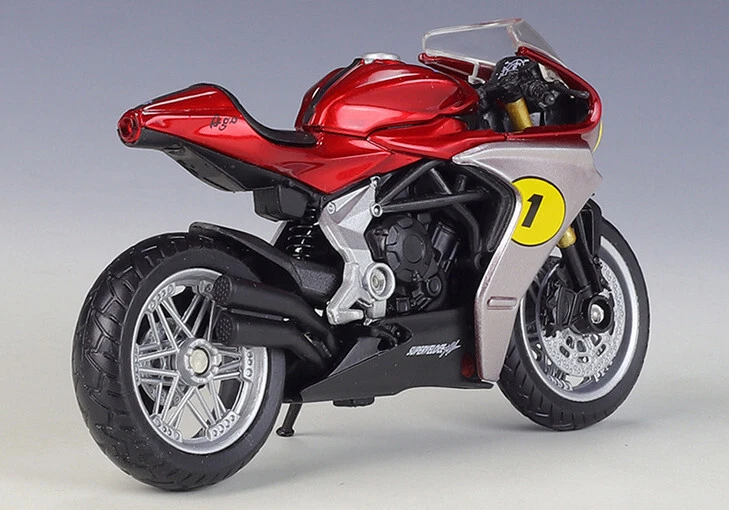 Welly 1:18 MV Agusta Superveloce AGO Diecast Motorcycle Bike Model - Image 4 of 4
