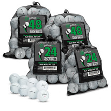 Titleist ProV1 & ProV1X Factory Refinished Mint White Golf Balls 24/48 Ball Sets