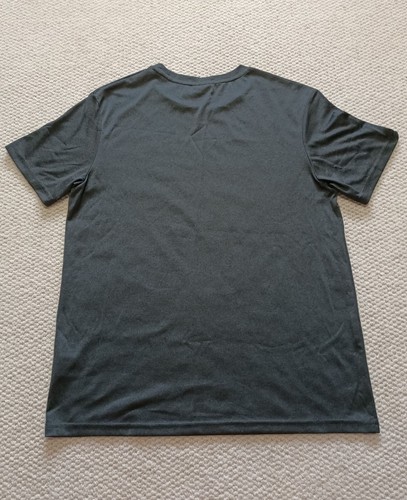 Fila Activewear T-shirt Men's size Medium Grey Polyester Gym Training Tee - Picture 8 of 9