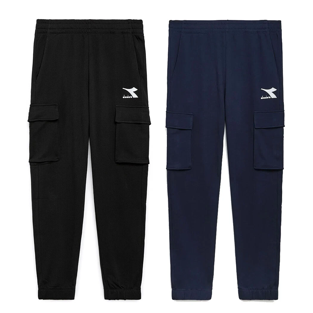 Pantaloni Jogging Uomo Con Tasche, Vita Alta, Polsini Elasticizzati, Morbido Pile, Taglie Forti M-5XL